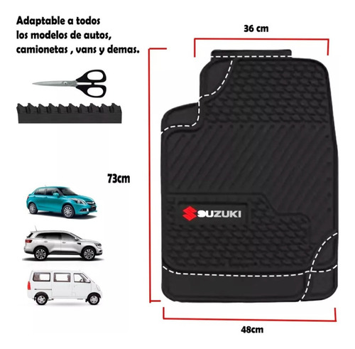 Pisos Pvc Jebe Auto Suzuki Jimny,xl7,apv/tapiz/protector