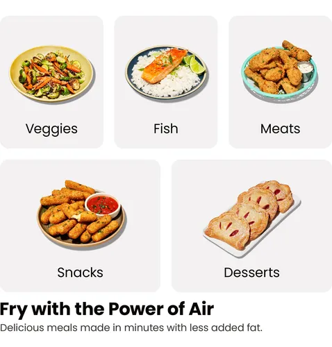 Air Fryer Chefman Dual Basket, Pantalla Táctil Digital De 6