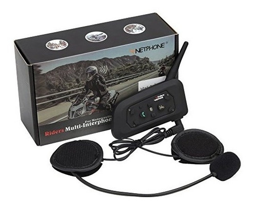 Auriculares De Intercomunicación De Bluetooth De La Motocicl