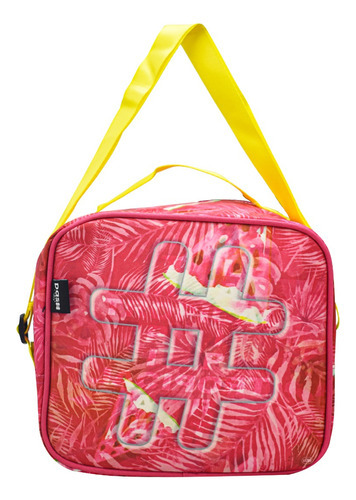 Lonchera Gato Estampado Rosa Termica Dash