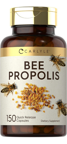 Propoleo De Abeja 600mg Bee Propolis Carlyle Usa