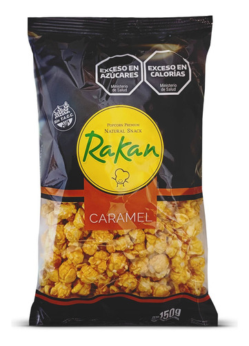 Pochoclo Acaramelados Natural Snack Rakan Sin Tacc 150g
