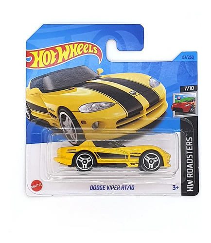 Hot Wheels Coleção Roadsters Dodge Viper Rt/10 - 7/10