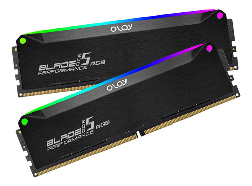 Oloy Ddr5 Ram 32gb (2x16gb) Blade Rgb 6400 Mhz Cl32 1.35v