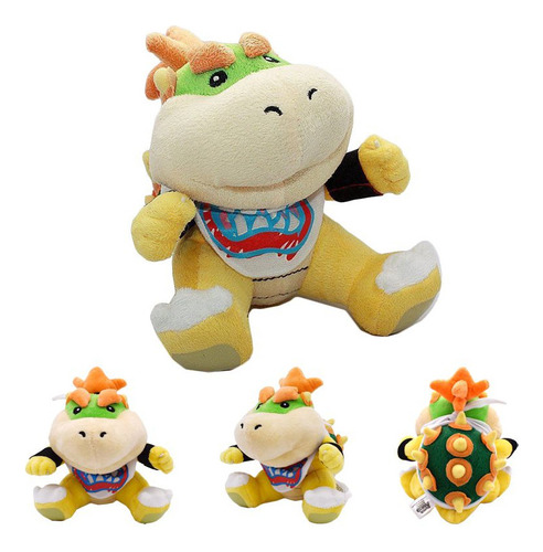 A Encantador Peluche Baby Bowser Jr 7 De Super Mario Bros