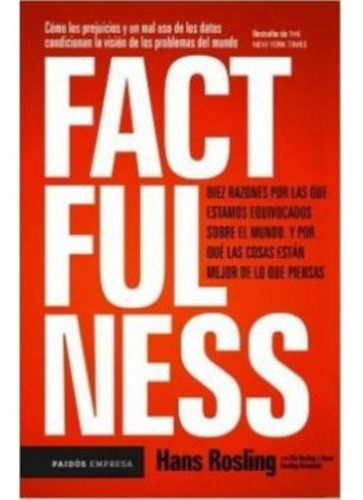 Factfulness  -  Hans Rosling - En Español (stock En Chile)