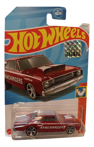 68 Dodge Dart Hot Wheels, Factory Sealed 2024. Rojo