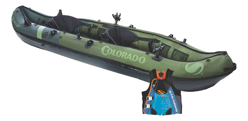 Sevylor Colorado - Kayak Inflable Para 2 Personas Con Asien.