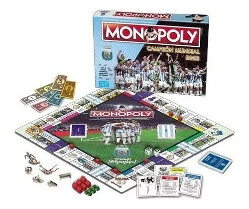Monopoly Seleccion Argentina Campeon Mundial Toyco 23001