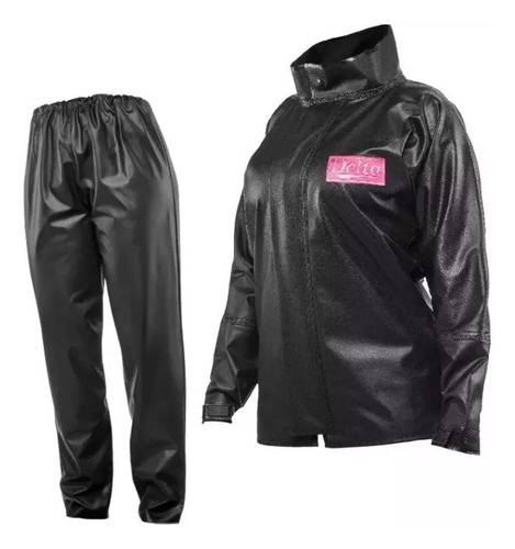 Piloto Lluvia Mujer Moto Delta Impermeable Femenino Dama Cta