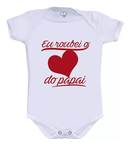 Body Quero Jogar Com O Papai na Camiseteria S.A.