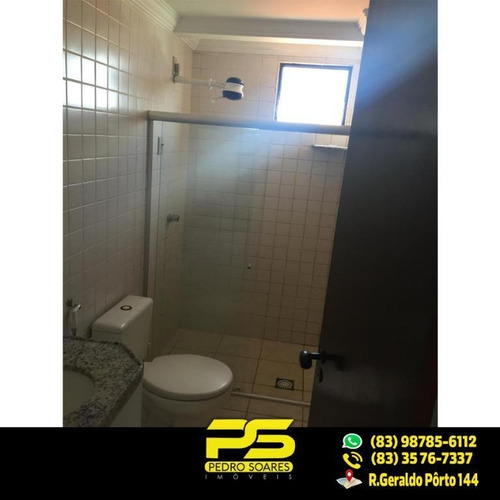 Imagem 13 de 13 de (oportunidade À 70 Metros Do Mar) Apartamento Com 3 Dormitórios À Venda, 80 M² Por R$ 300.000 - Bessa - João Pessoa/pb - Ap1831