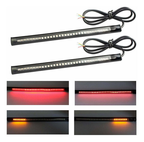 Xtauto Tira Luz Led Flexible 8 48 Giro Para Motocicleta