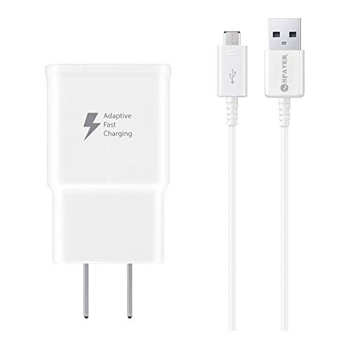 Cargador Pared Rapido Para Galaxy S7 Cable Usb Micro 2.0 S6