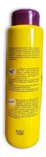 Shampoo Babalu 500ml Pró Thess Kids Cheirinho De Chiclete
