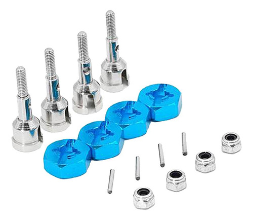 Wltoys A969 / A969b 1:18 Reemplazo De Plata + Azul