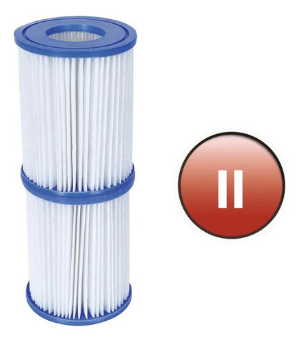 Bestway Repuesto Cartucho De Filtro Tipo Ii Pack 2 Un Tipo 2