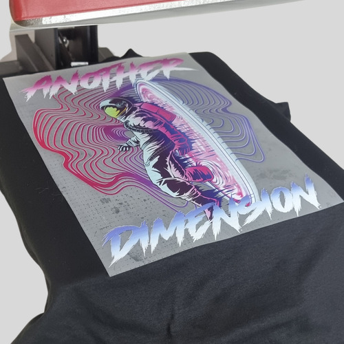 Serviço Impressão 5 Metros Dtf Para Camisetas 5mt X 60cm Lar Cor 18x18- 75 Estampas