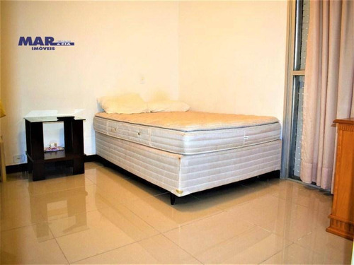 Imagem 8 de 14 de Apartamento À Venda No Guarujá, Na Praia Das Pitangueiras, Próximo Da Praia, Lazer E 02 Vagas De Garagem. - Ap11027