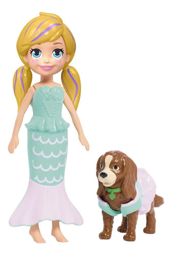 Boneca Polly Pocket Kit Cachorro Fantasias Combinadas Mattel
