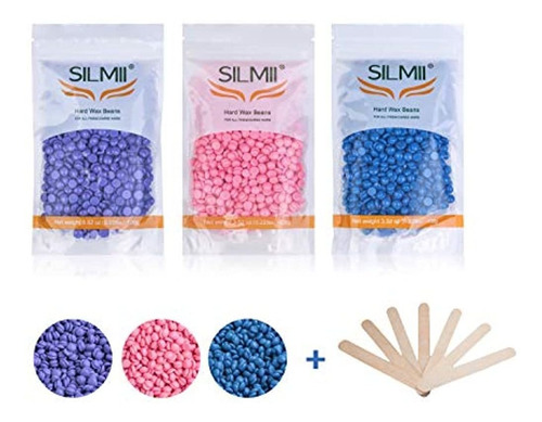 Perlas De Cera Dura Silmii Para Depilacion Diy - Frijoles D