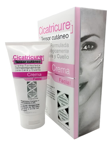 Cicatricure Crema Facial Tensor Cutáneo Fps 20 60g. Mixta Día/noche