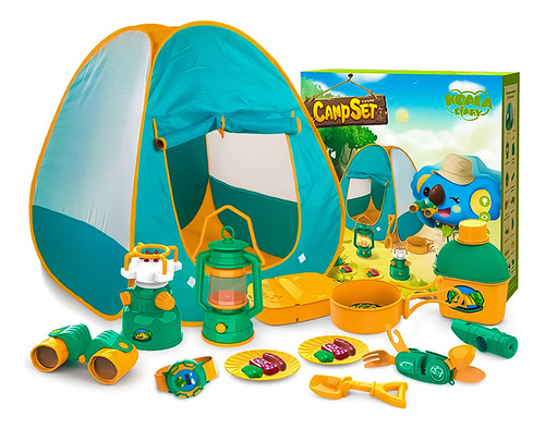 Juego Carpa Infantil De Camping 19pcs - El Rey