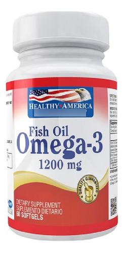 Omega 3 1200mg Fish Oil X 60 Sofg - Unidad a $47500