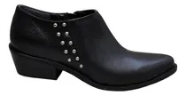 Comprar Bota Texana De Cuero  Vacuno Liotta Con Taco Bajo