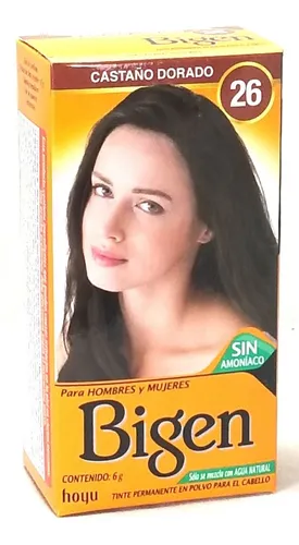 comprar Tinte Bigen Tinte Bigen tono castaño dorado 26 para cabello x 6g