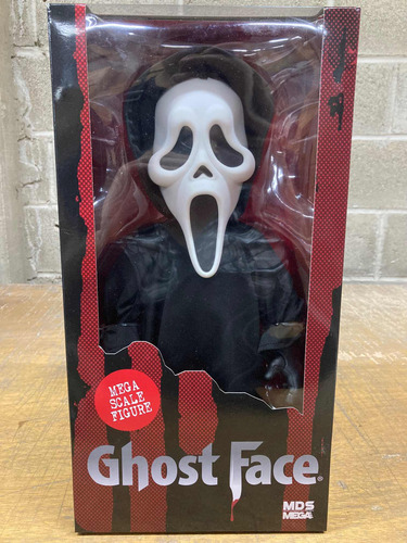 Ghost Face Scream Mezco Toys Mega Escala Sellado Original