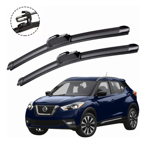 2 Plumas Limpiaparabrisas Brx Nissan Kicks 2020