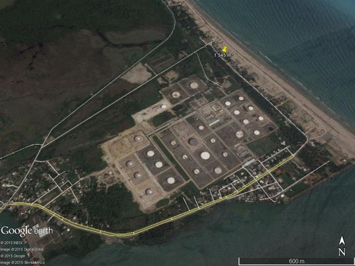 Venta Terreno Frente Al Mar 1821 M² Playa Tuxpan Veracruz