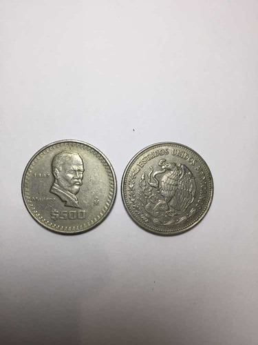 Moneda Cultura Mexicana 500 Pesos