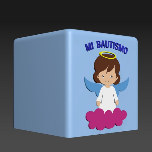 Molde Multiuso. Modelo: Mi Bautismo Nena Aleatorio