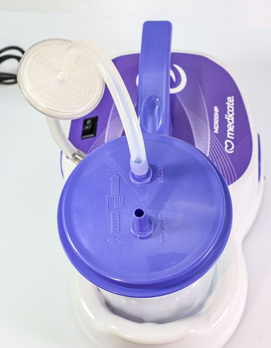 Aspirador De Secreção 127/220V 1 L Mais Forte Md100hp Medicate 127/220V