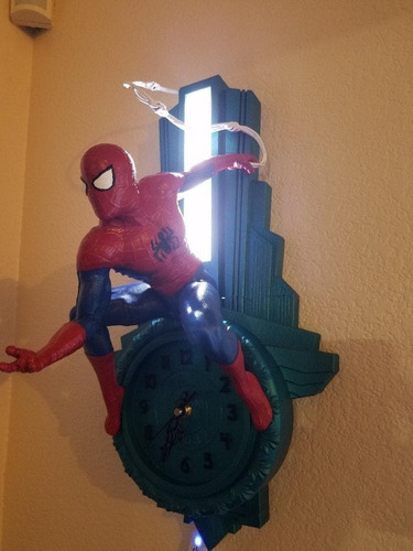  Archivo Stl Impresión 3d - Reloj Spiderman
