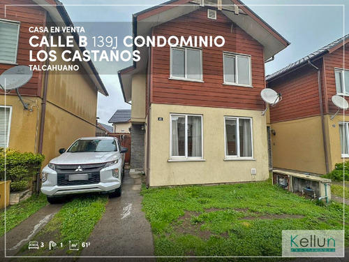 Casa En Venta / Condominio Los Castaños / Talcahuano