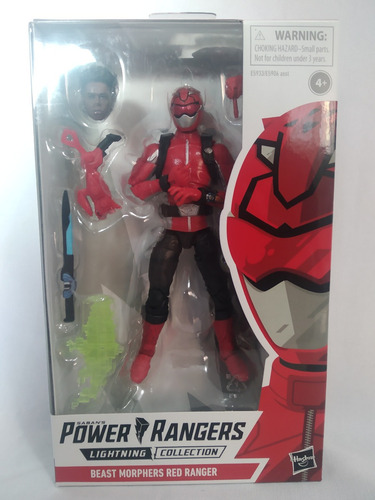 Beast Morphers Red Ranger Power Rangers Hasbro