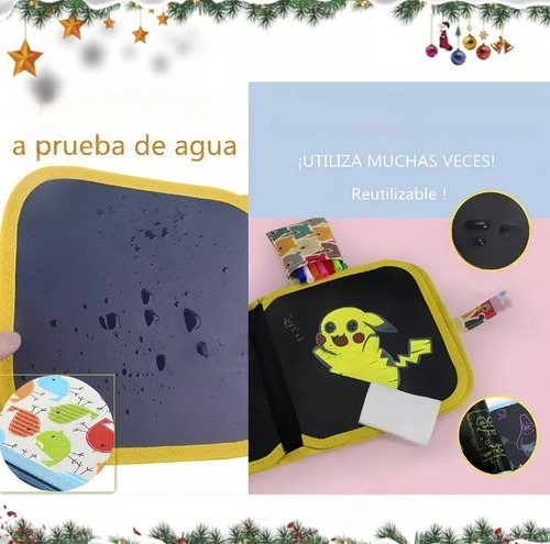 Niños Libro De Dibujo Pintura A Prueba De Agua Reutilizable