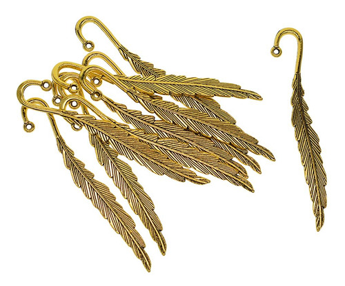 10 Piezas De Libro De Abalorios De Grandes Accesorios Dorado