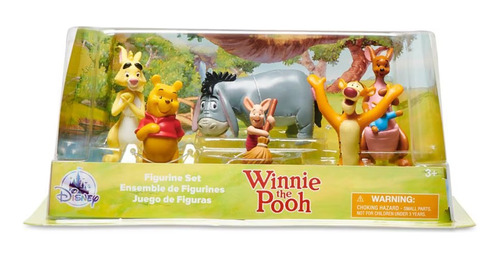 Set 6 Figuras Winnie Pooh Winnie The Pooh Disney