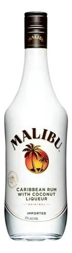 Rum Caribenho Com Coco Malibu Garrafa 1l