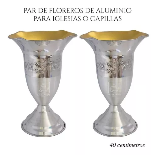 Floreros O Jarrones 40 Cm (par) Iglesia O Capilla