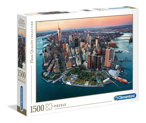 Puzzle Clementoni X 1500 New York Nuev 84x59cm 31810 Bigshop