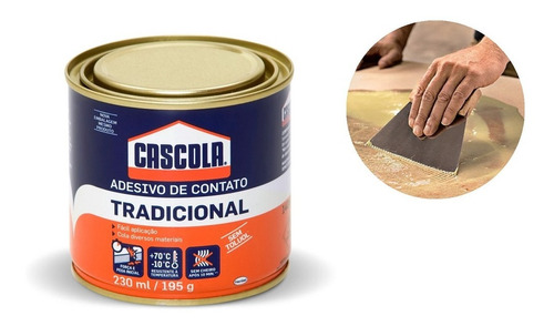 Adesivo De Contato Tradicional195g Cascola Sem Toluol Henkel