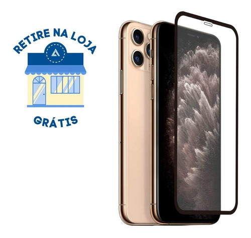 Pelicula De Vidro 3d Transparente Premium iPhone 11 Pro Max