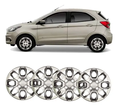 comprar Jogo De  Calota Aro 14  Fixação Pu002F Parafuso Ka, Ka+ 2015 2016