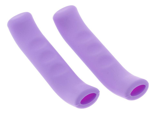 2 De Agarre De Palanca De Material De Silicona Púrpura