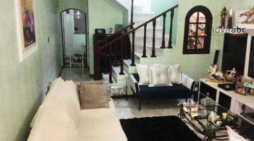 Sobrado Com 3 Dormitórios À Venda, 220 M² Por R$ 590.000 - Parque Marajoara - Santo André/sp - So0332